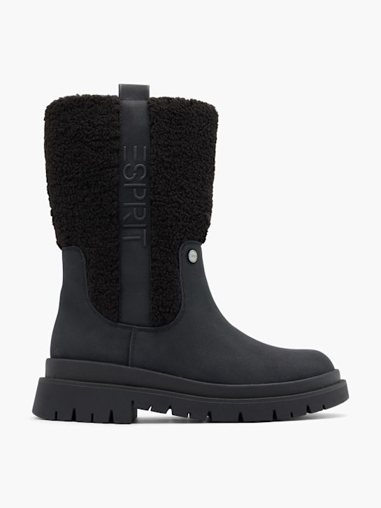 esprit kolena vysoké boot Černá deichmann