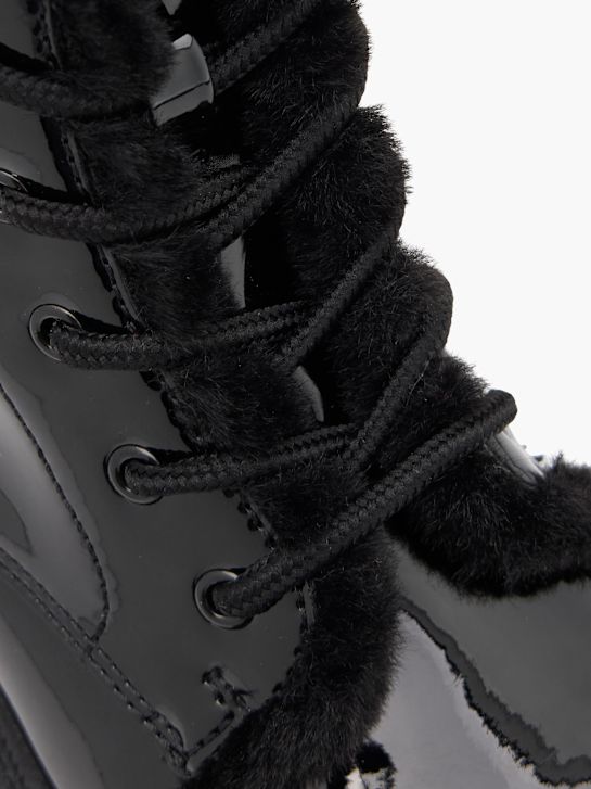 graceland krajka-up boot Černá deichmann