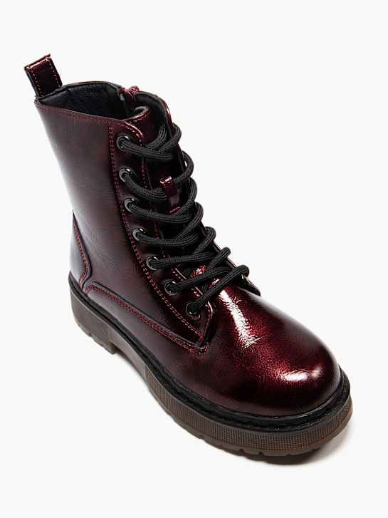 graceland šněrovací bota vínová deichmann