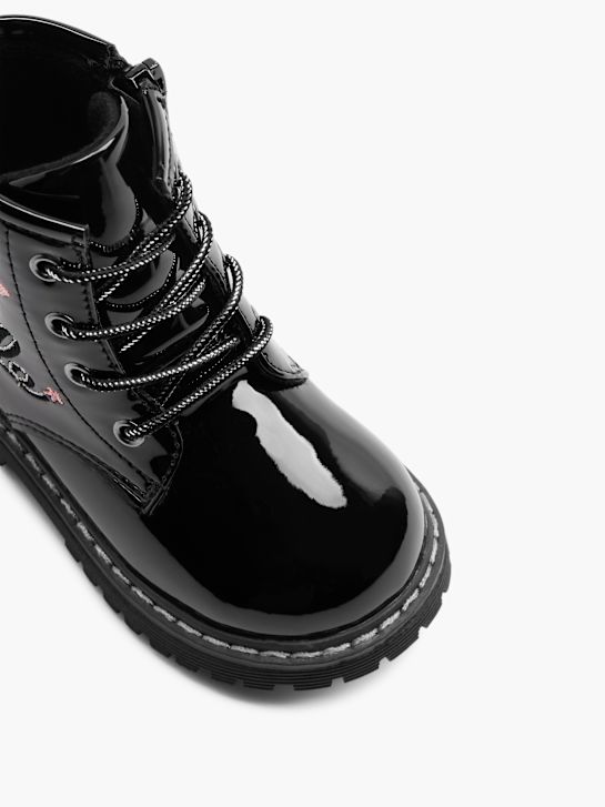graceland krajka-up boot Černá deichmann