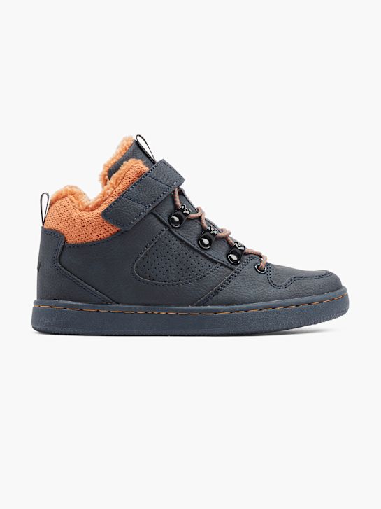vty krajka-up boot modrá deichmann