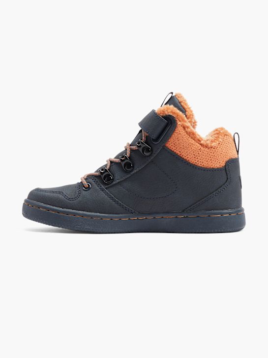 vty krajka-up boot modrá deichmann