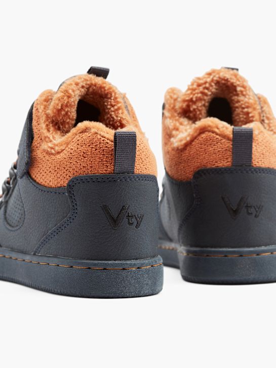 vty krajka-up boot modrá deichmann