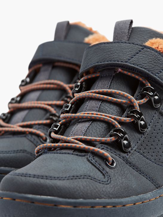 vty krajka-up boot modrá deichmann