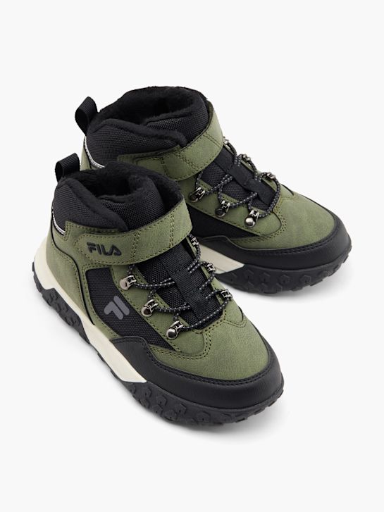 fila krajka-up boot khaki deichmann