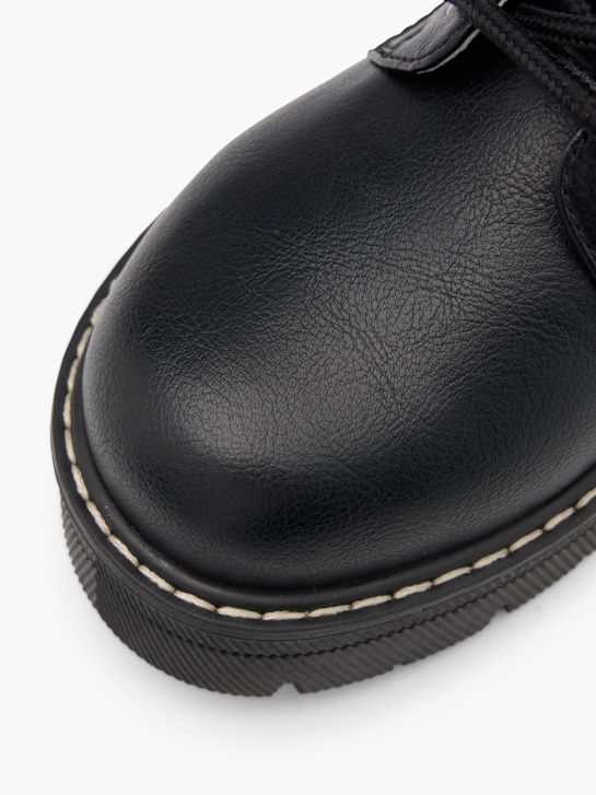 graceland krajka-up boot Černá deichmann
