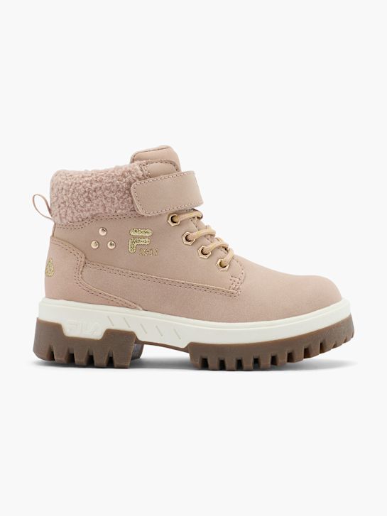 fila krajka-up boot růžová deichmann
