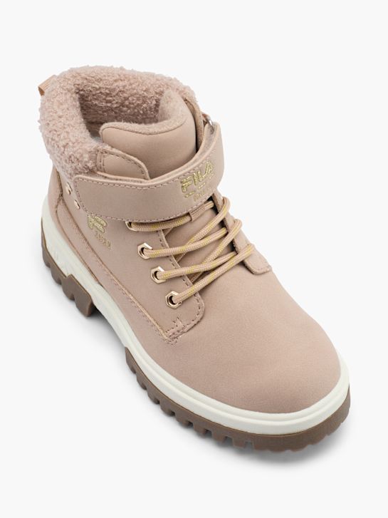 fila krajka-up boot růžová deichmann