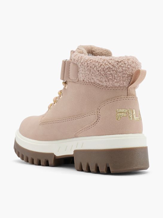 fila krajka-up boot růžová deichmann