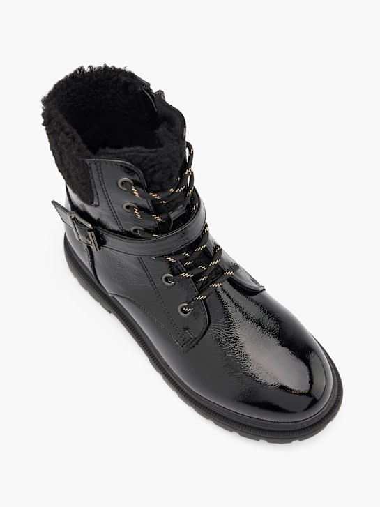 graceland krajka-up boot Černá deichmann