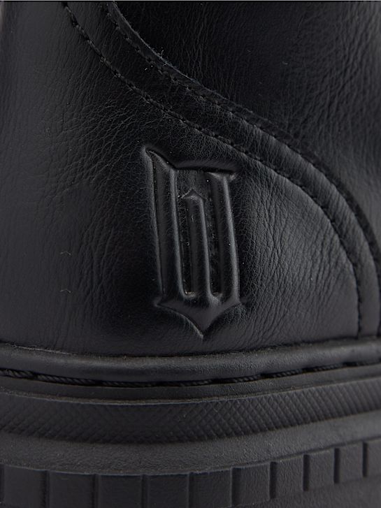 zlá krajka-up boot Černá deichmann