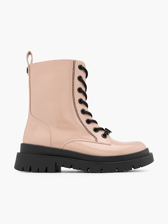 zlá krajka-up boot růžová deichmann