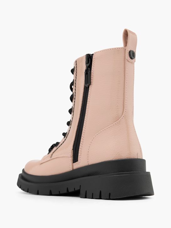 zlá krajka-up boot růžová deichmann