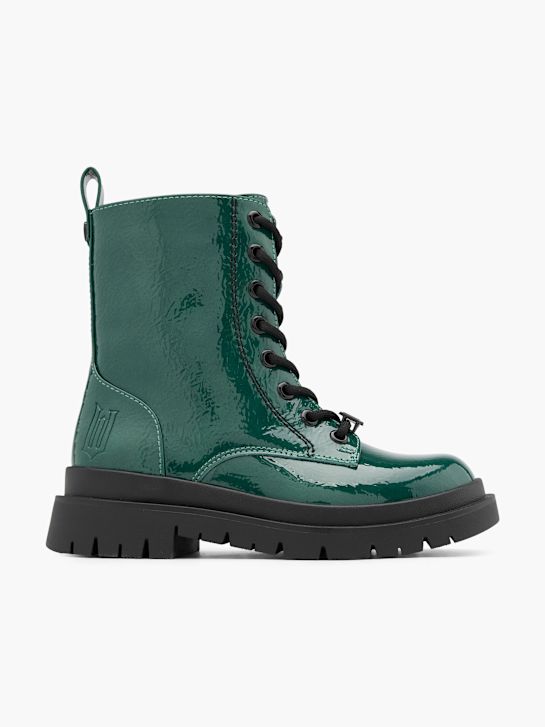 zlá krajka-up boot zelená deichmann