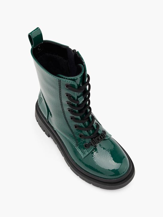 zlá krajka-up boot zelená deichmann