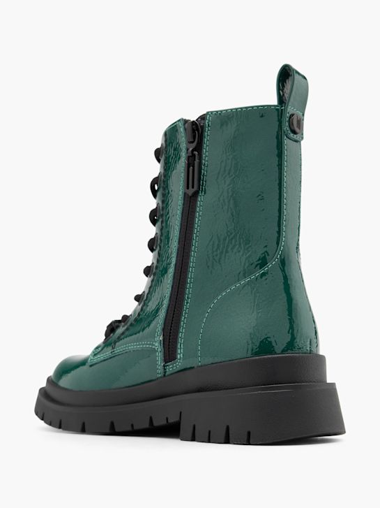 zlá krajka-up boot zelená deichmann