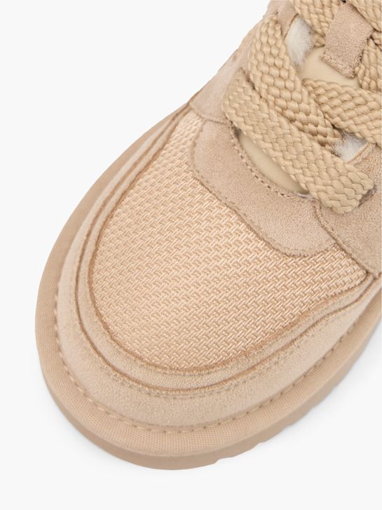 graceland krajka-up boot beige deichmann