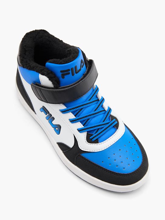 fila high top trainer modrá deichmann