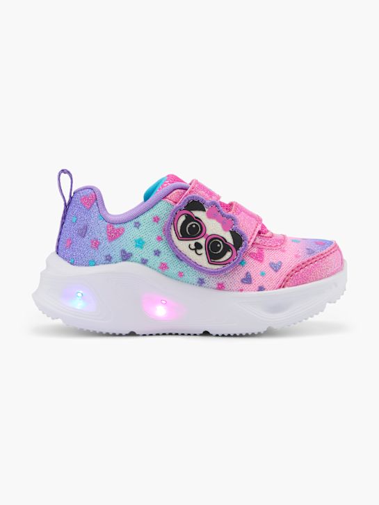 skechers wave glow trenér růžová deichmann