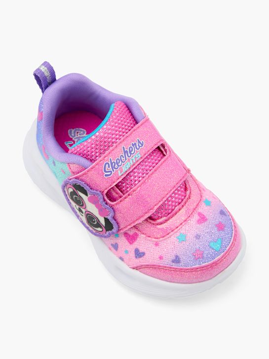 skechers wave glow trenér růžová deichmann