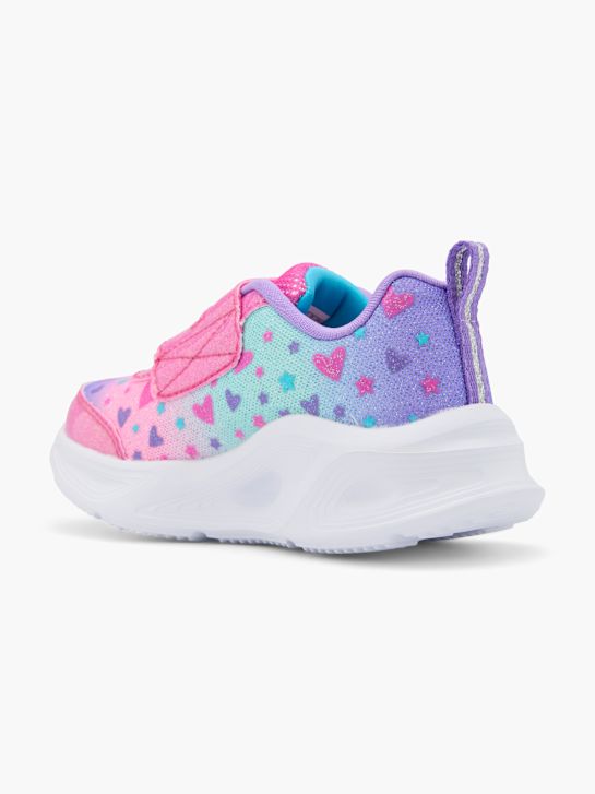 skechers wave glow trenér růžová deichmann