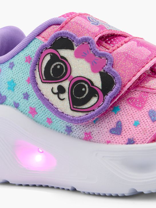 skechers wave glow trenér růžová deichmann