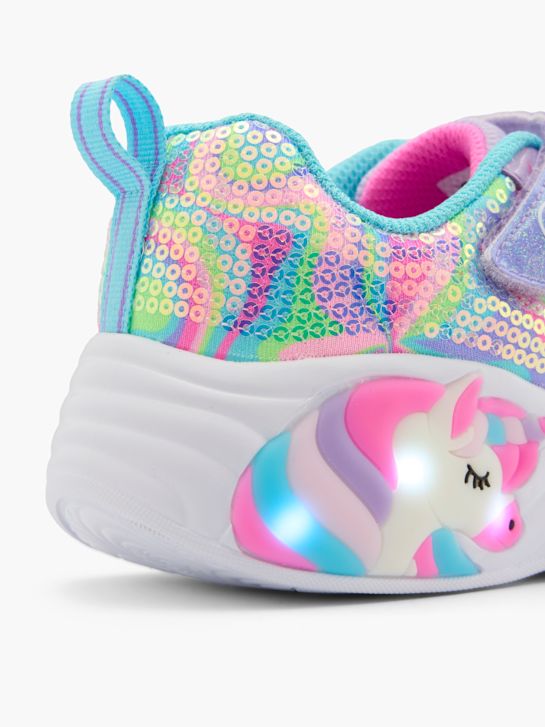 skechers unicorn taneČnÍk trenér fialová deichmann