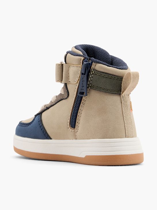 lavice high top trainer béžová deichmann