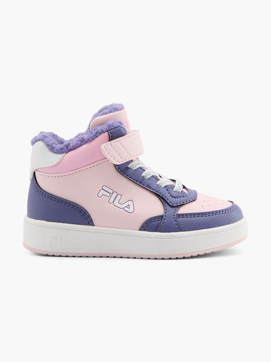 fila high top trainer fialová deichmann