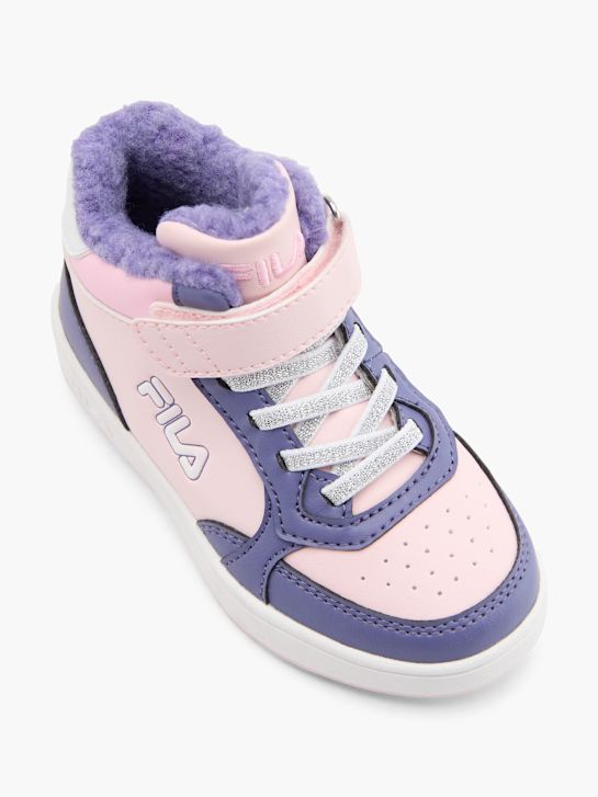 fila high top trainer fialová deichmann