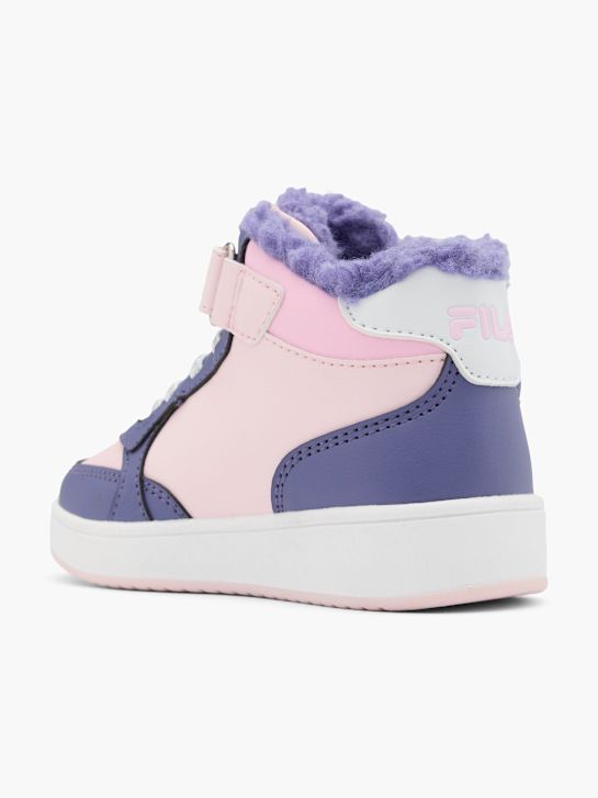 fila high top trainer fialová deichmann