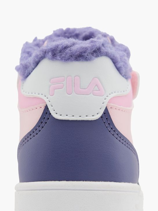 fila high top trainer fialová deichmann