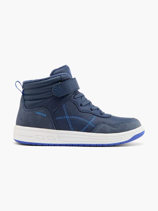 vty high top trainer modrá deichmann