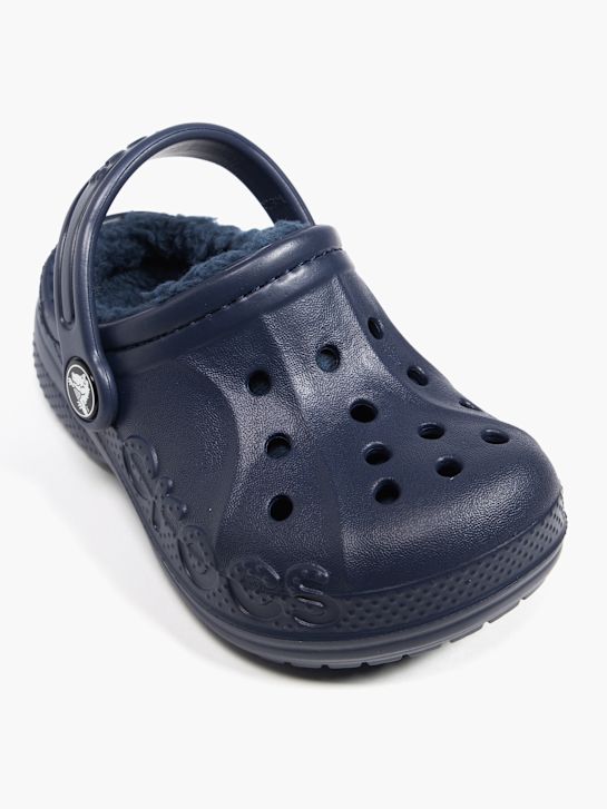 crocs baya lined clog modrá deichmann