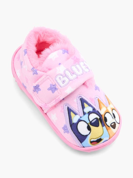 bluey uzavřen-zpátky papuče růžové deichmann