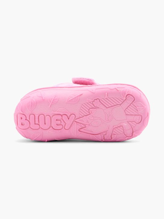bluey uzavřen-zpátky papuče růžové deichmann