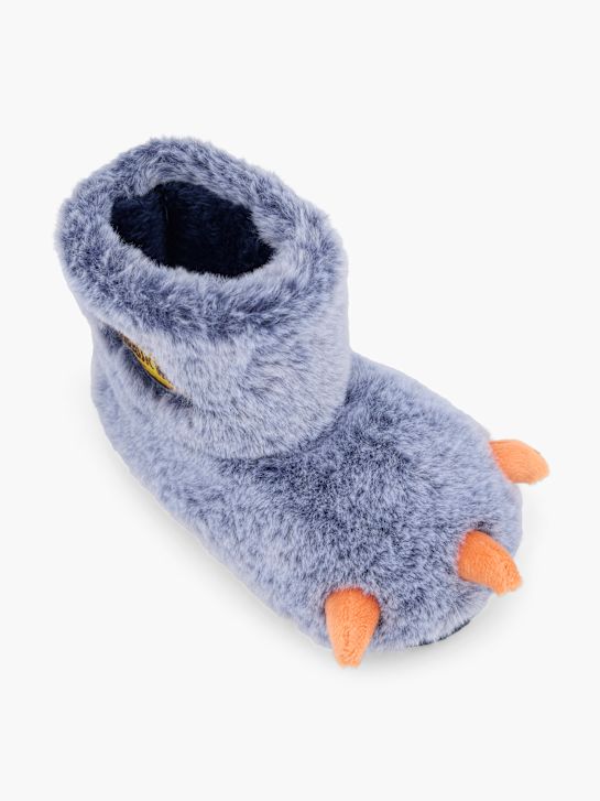 jurský svět plyšové papuče modrá deichmann