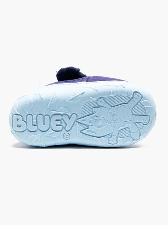 bluey uzavřen-zpátky papuče modrá deichmann