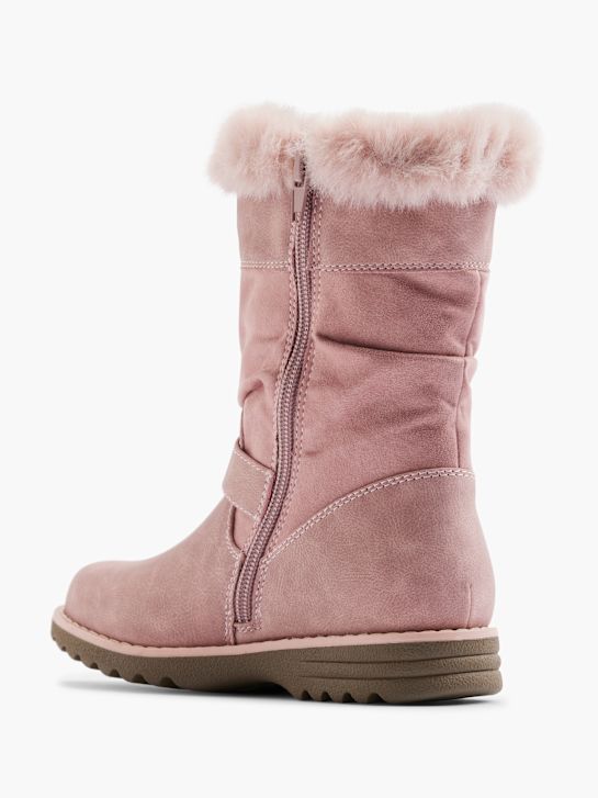 graceland kolena vysoké boot růžová deichmann