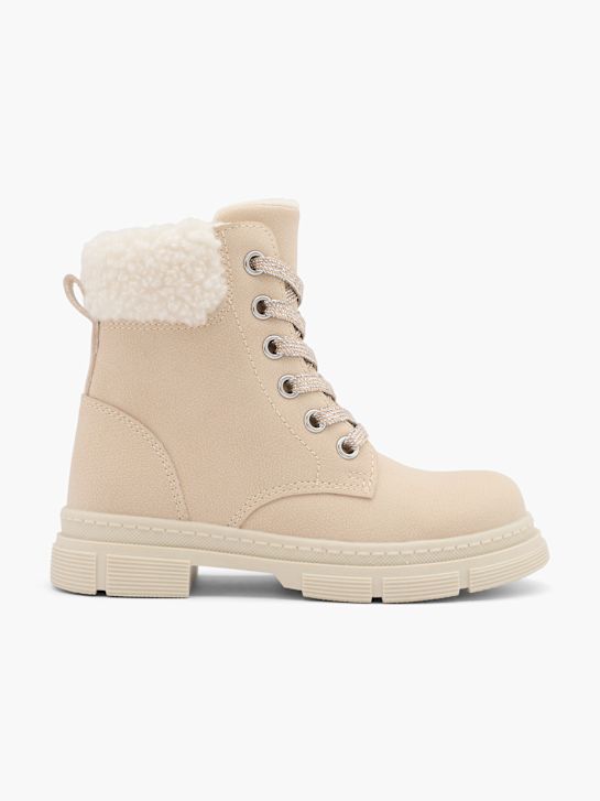 graceland krajka-up boot beige deichmann