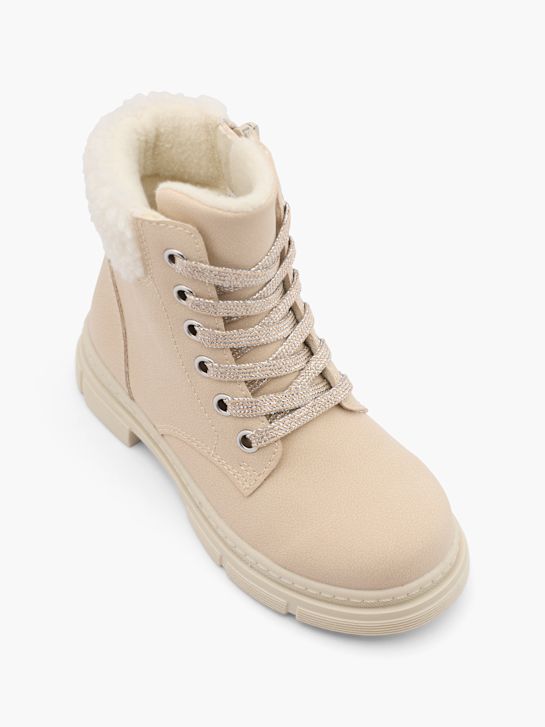 graceland krajka-up boot beige deichmann