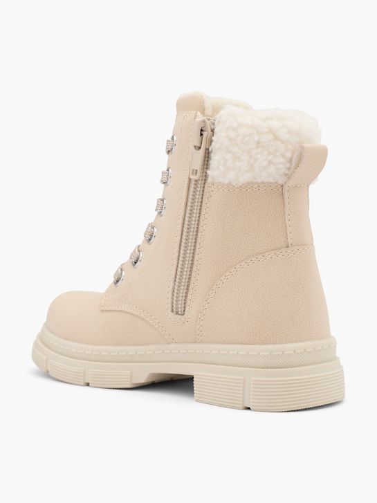 graceland krajka-up boot beige deichmann