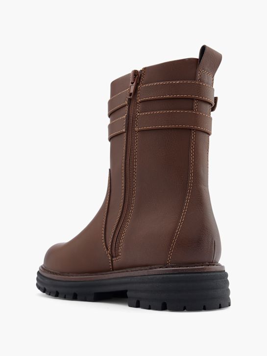 esprit kolena vysoké boot hnědá deichmann