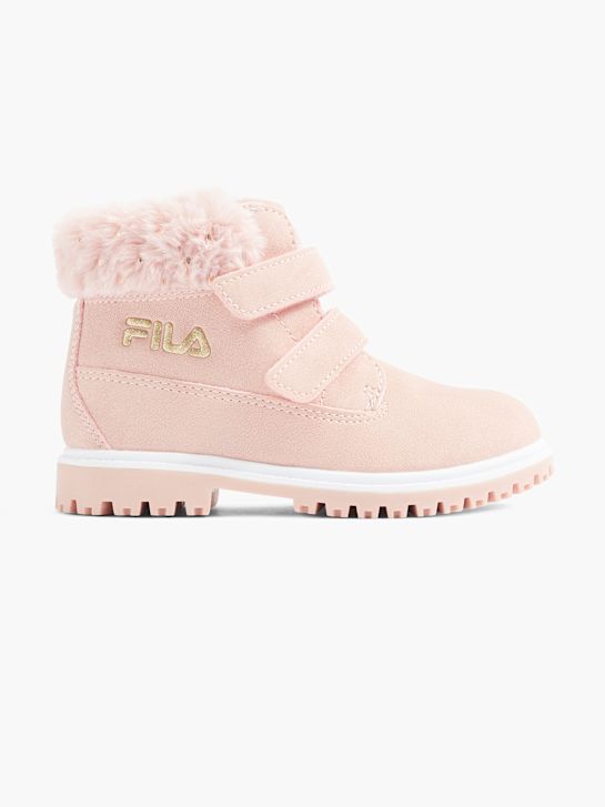 fila winter boot růžová deichmann