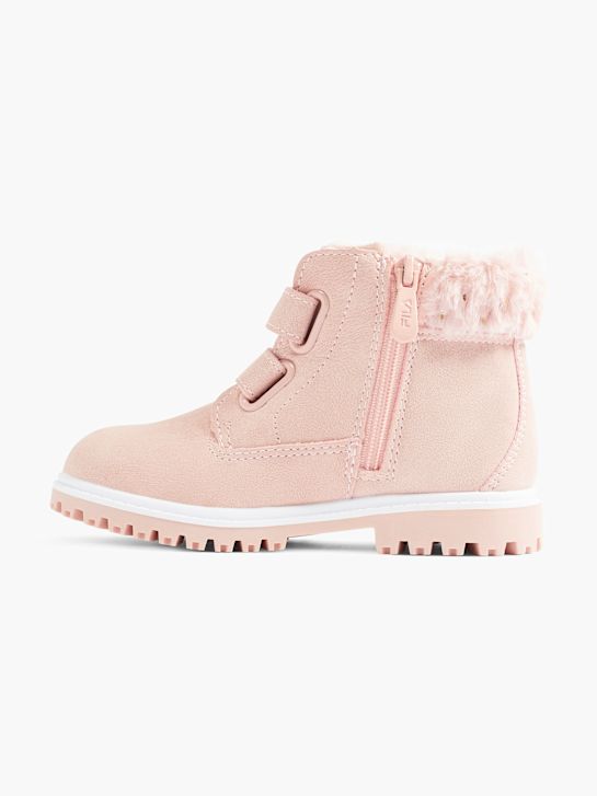fila winter boot růžová deichmann