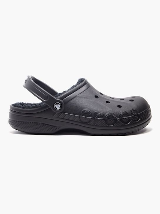 crocs baya lined clog black deichmann