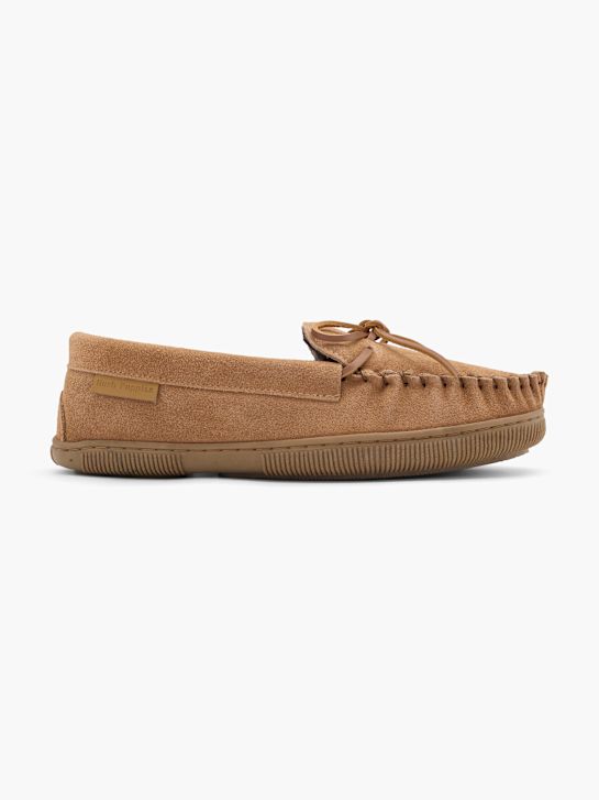 hush puppies uzavřen-zpátky papuče béžové deichmann