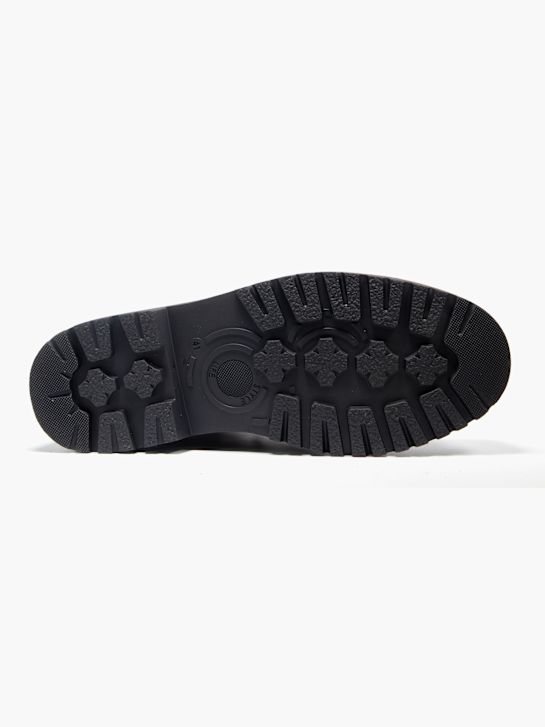 jsem boty krajka-up boot Černá deichmann