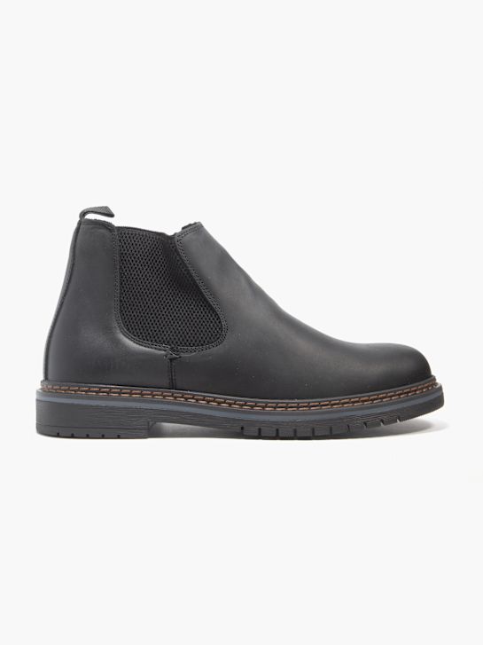 jsem bota podpatky chelsea boot Černá deichmann