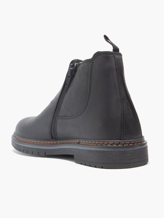 jsem bota podpatky chelsea boot Černá deichmann